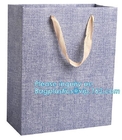 Printed Luxury Eco Retail Packaging Twisted Paper Handle Shopping Bag With Logo